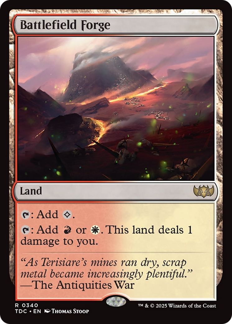 Battlefield Forge [Tarkir: Dragonstorm Commander] | Fandemonia Ltd