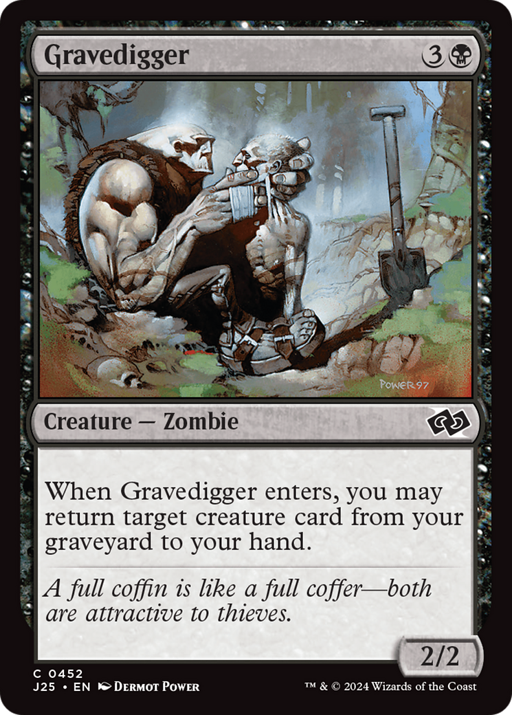 Gravedigger [Foundations Jumpstart] | Fandemonia Ltd