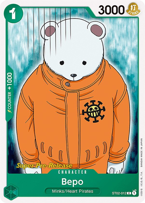 Bepo [Super Pre-Release Starter Deck: Worst Generation] | Fandemonia Ltd