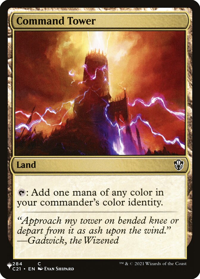 Command Tower [Secret Lair: Heads I Win, Tails You Lose] | Fandemonia Ltd