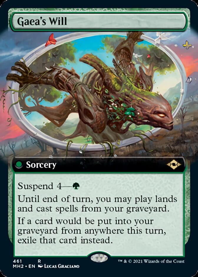 Gaea's Will (Extended Art) [Modern Horizons 2] | Fandemonia Ltd