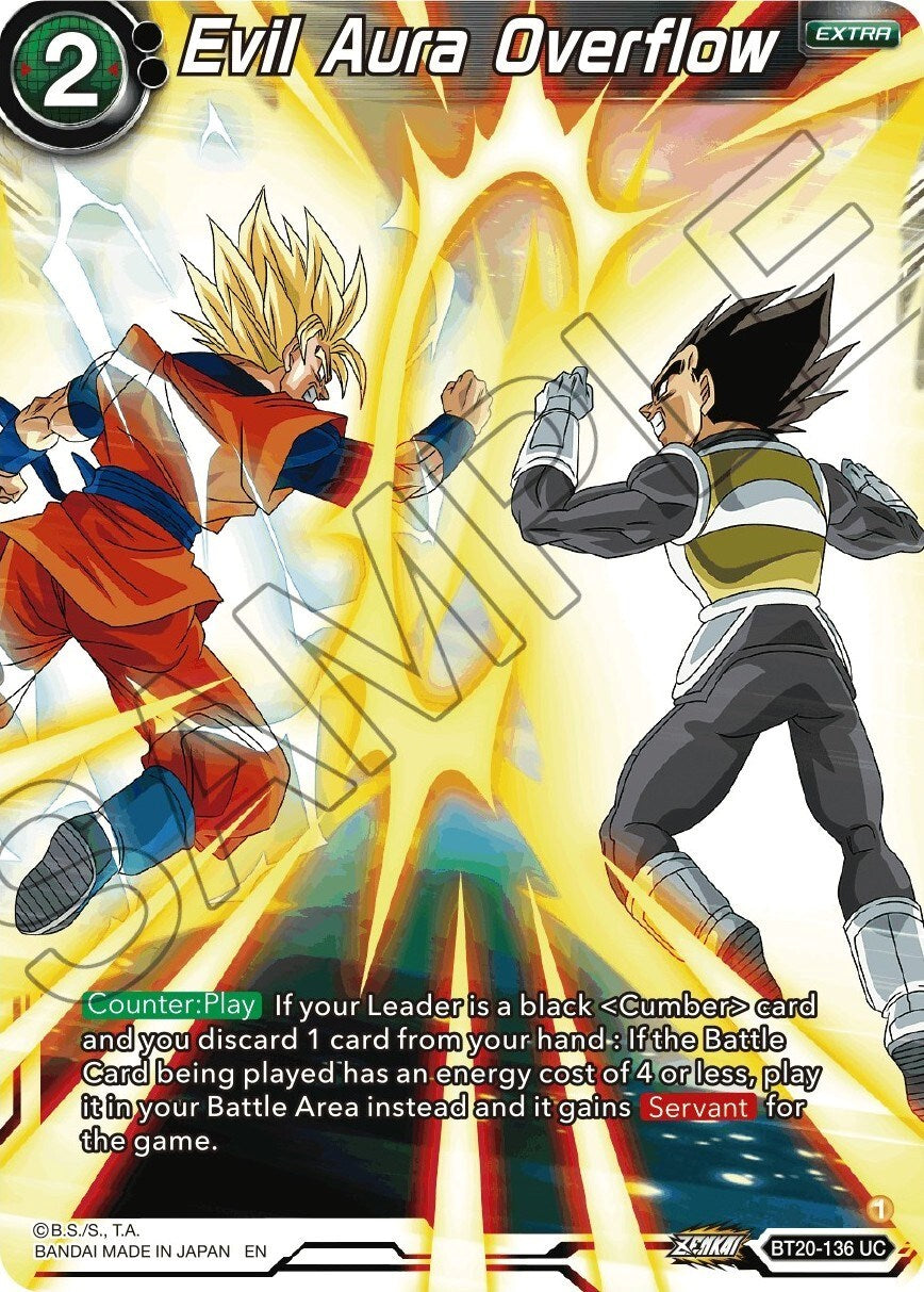 Evil Aura Overflow (BT20-136) [Power Absorbed] | Fandemonia Ltd