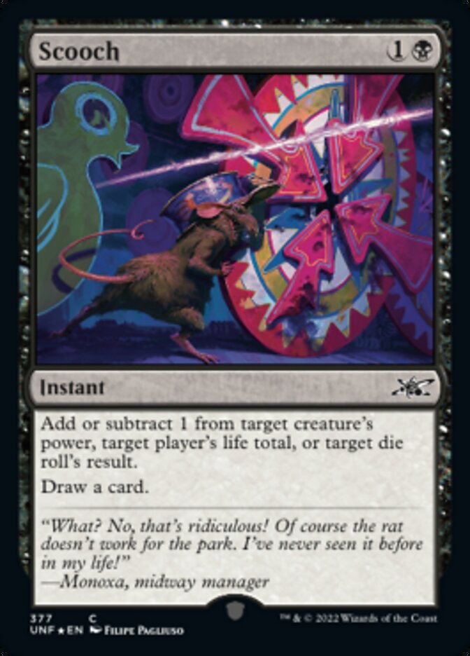 Scooch (Galaxy Foil) [Unfinity] | Fandemonia Ltd