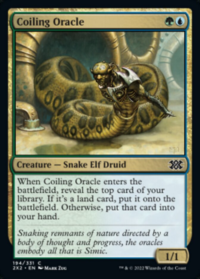 Coiling Oracle [Double Masters 2022] | Fandemonia Ltd