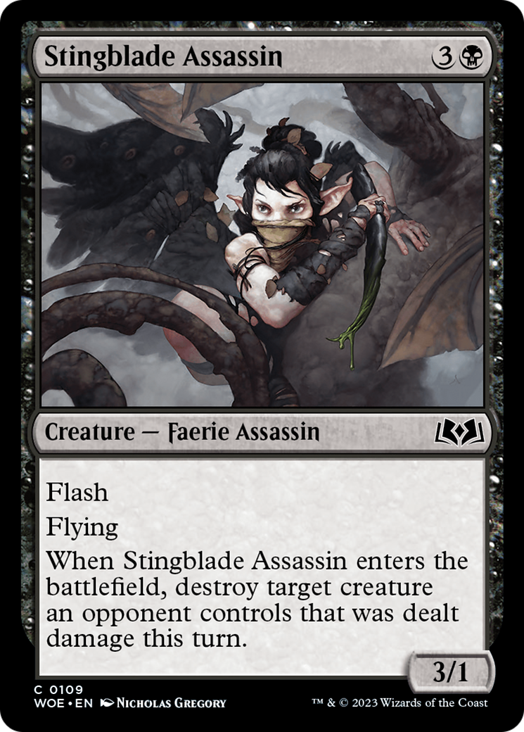 Stingblade Assassin [Wilds of Eldraine] | Fandemonia Ltd