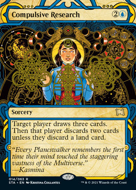 Compulsive Research (Foil Etched) [Strixhaven: Mystical Archive] | Fandemonia Ltd