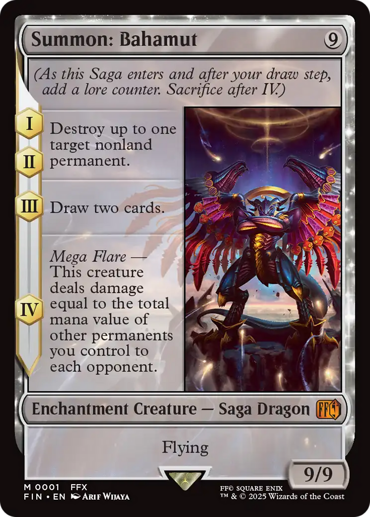 Summon: Bahamut [FINAL FANTASY] | Fandemonia Ltd