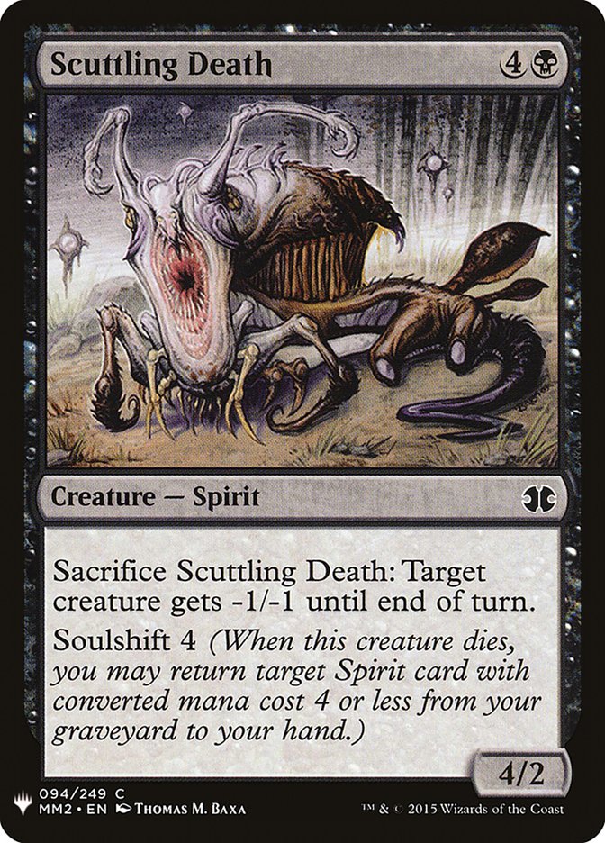Scuttling Death [Mystery Booster] | Fandemonia Ltd