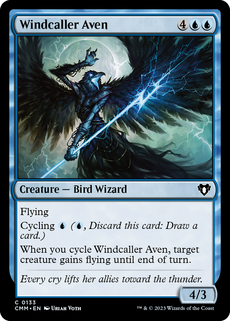 Windcaller Aven [Commander Masters] | Fandemonia Ltd