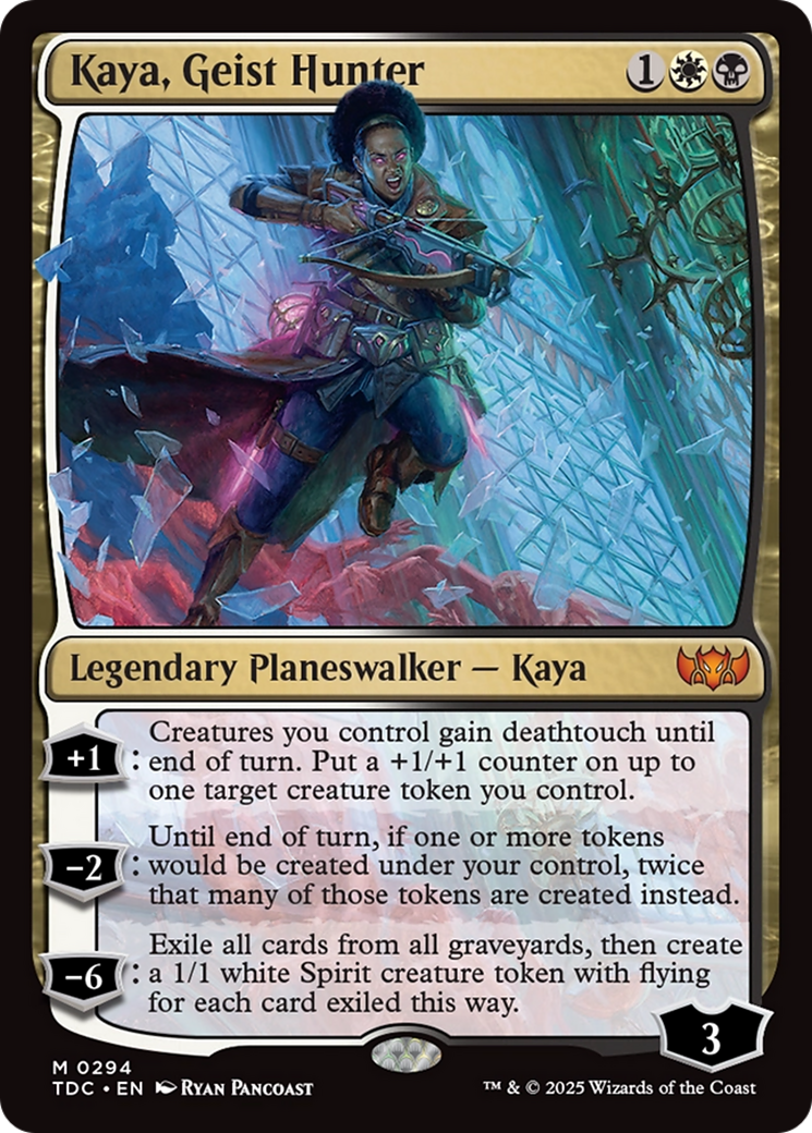 Kaya, Geist Hunter [Tarkir: Dragonstorm Commander] | Fandemonia Ltd