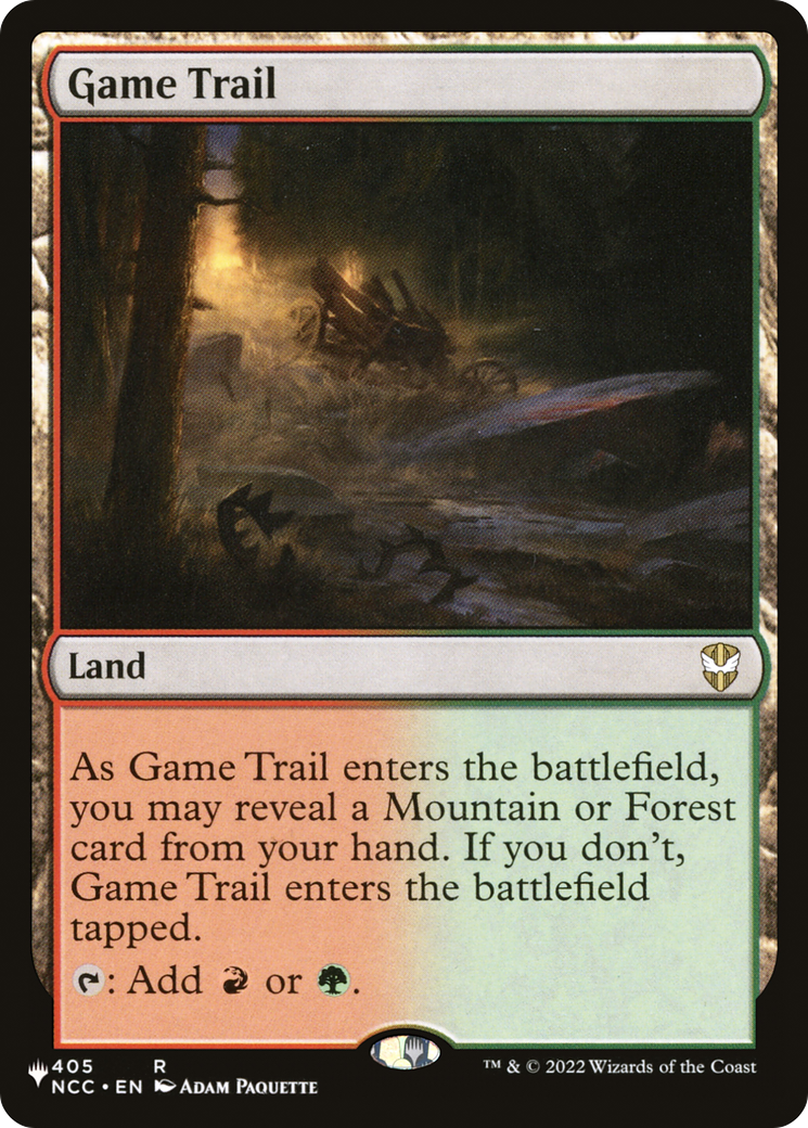 Game Trail [The List] | Fandemonia Ltd
