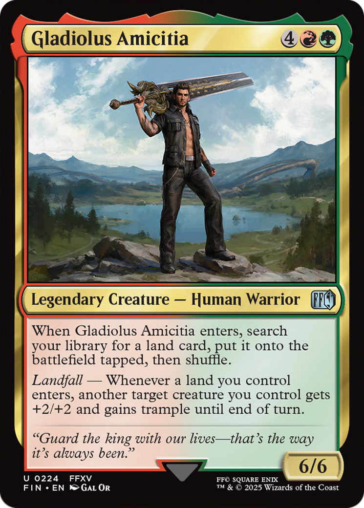 Gladiolus Amicitia [FINAL FANTASY] | Fandemonia Ltd