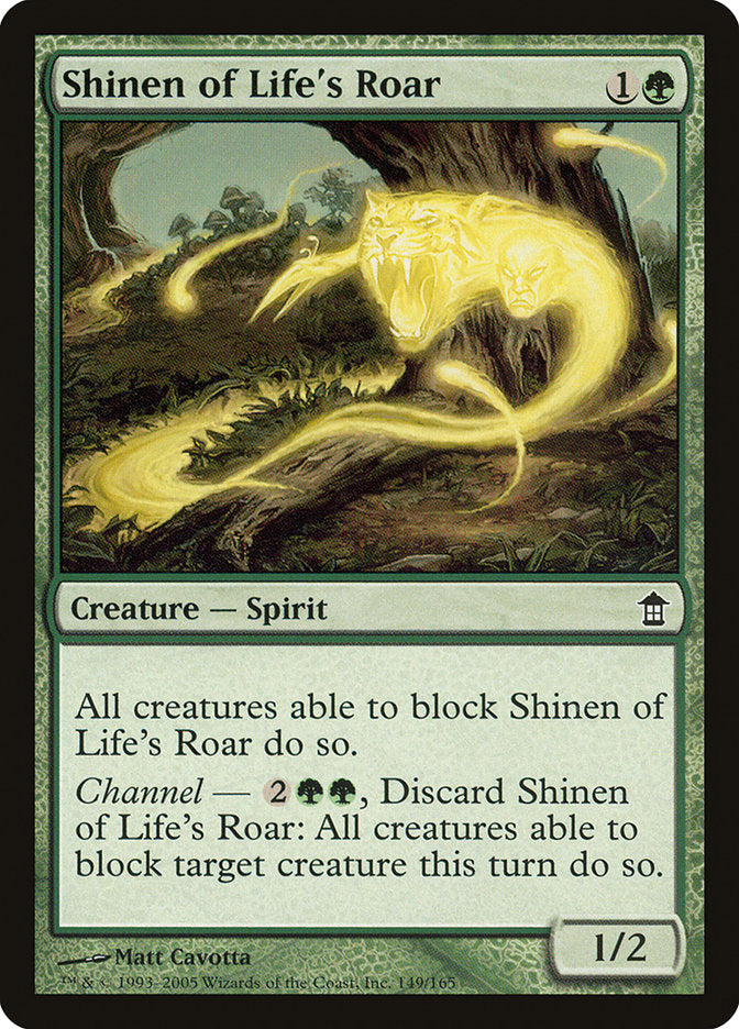 Shinen of Life's Roar [Saviors of Kamigawa] | Fandemonia Ltd