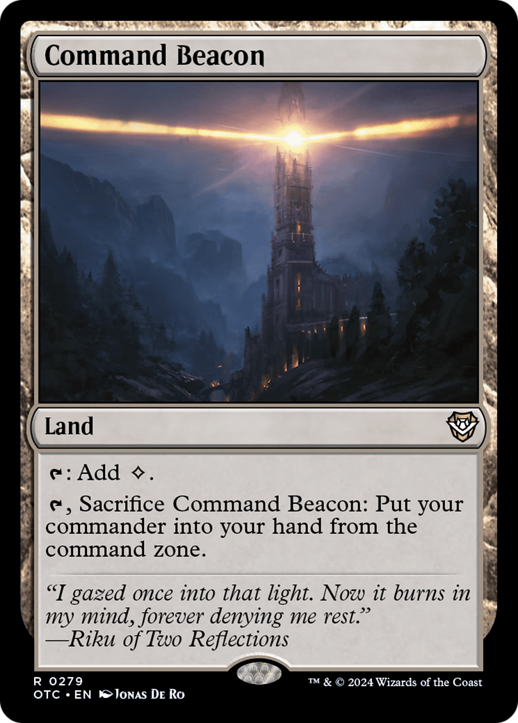 Command Beacon [Outlaws of Thunder Junction Commander] | Fandemonia Ltd