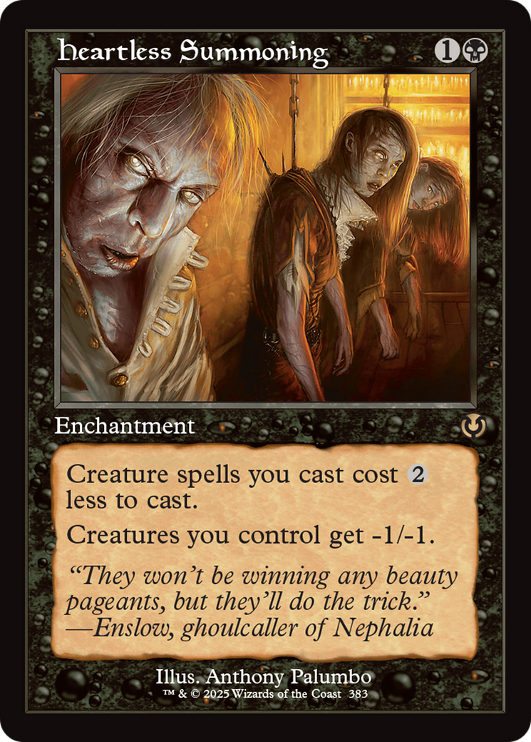 Heartless Summoning (Retro Frame) [Innistrad Remastered] | Fandemonia Ltd