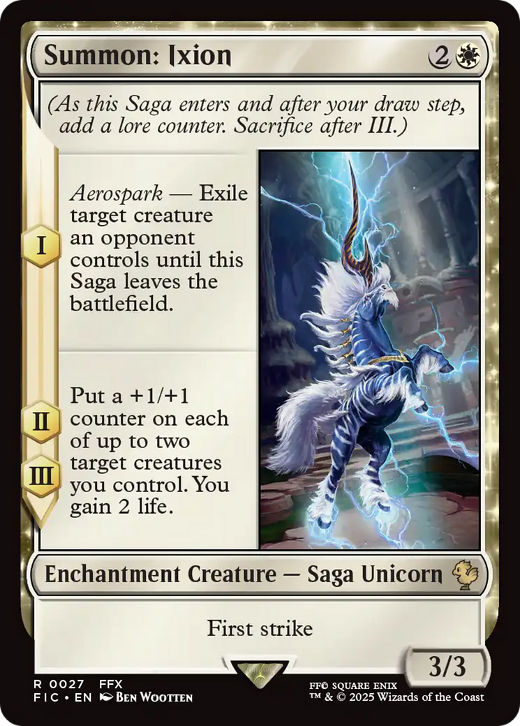 Summon: Ixion [FINAL FANTASY Commander] | Fandemonia Ltd