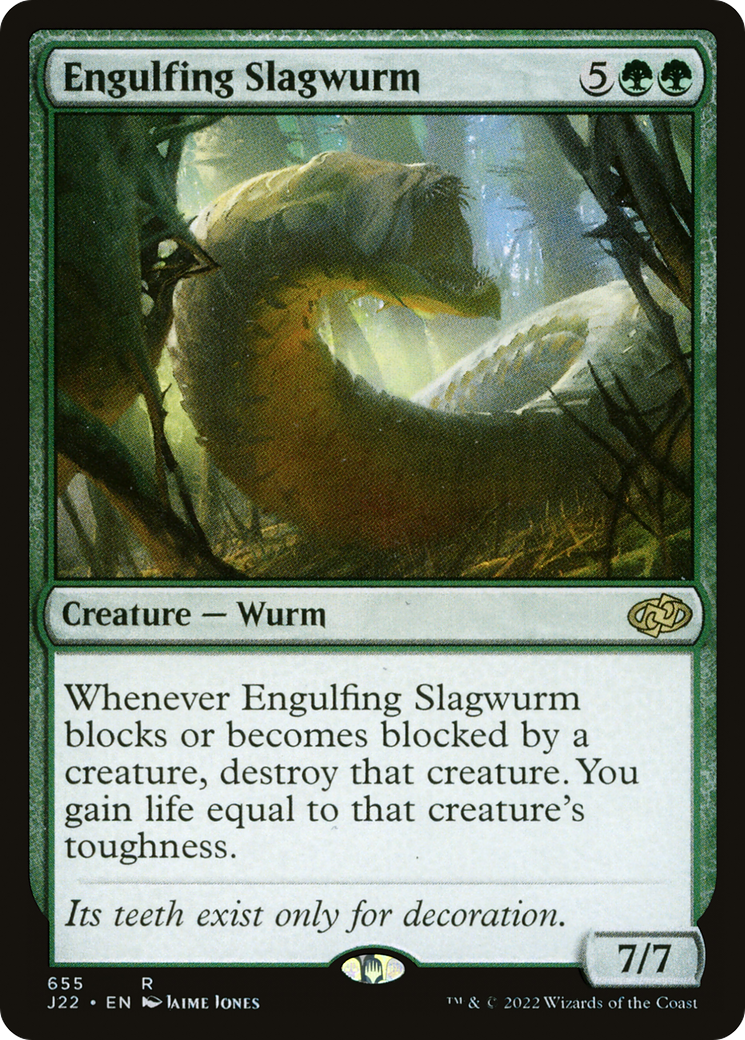 Engulfing Slagwurm [Jumpstart 2022] | Fandemonia Ltd