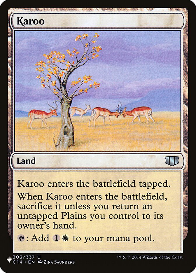 Karoo [The List] | Fandemonia Ltd