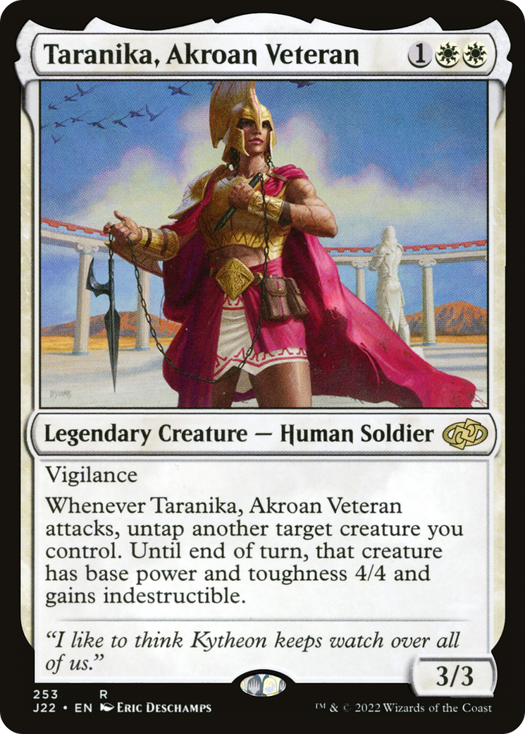 Taranika, Akroan Veteran [Jumpstart 2022] | Fandemonia Ltd