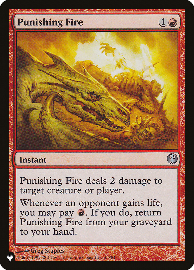 Punishing Fire [The List] | Fandemonia Ltd