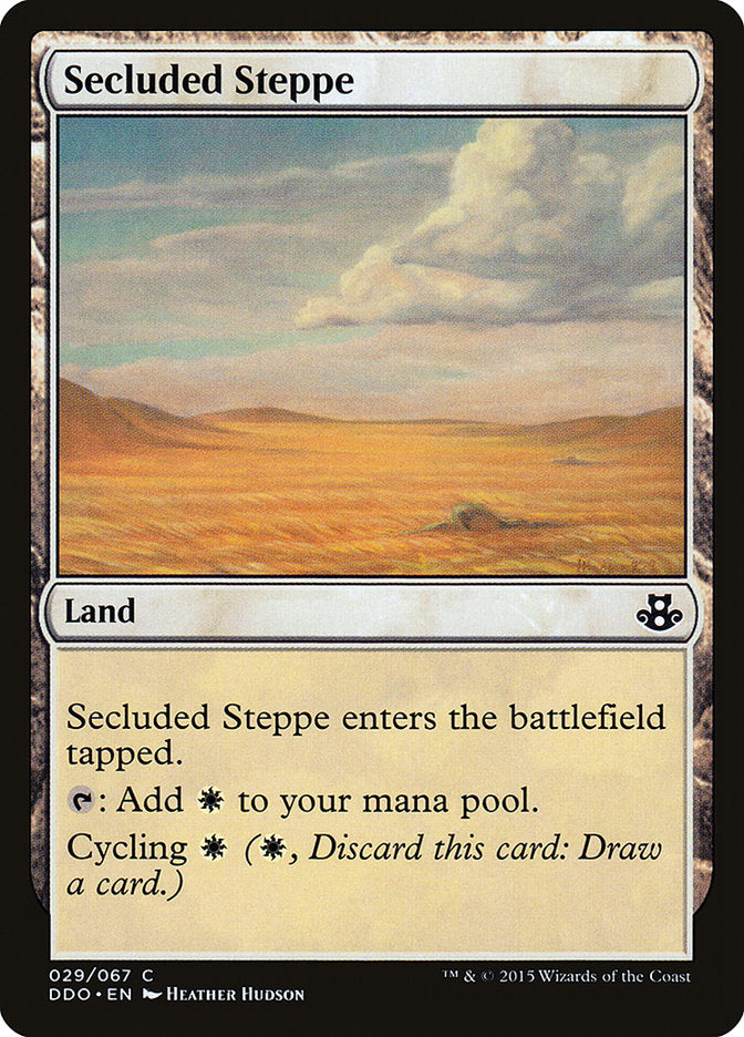 Secluded Steppe [Duel Decks: Elspeth vs. Kiora] | Fandemonia Ltd
