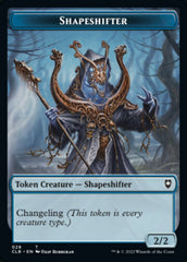 Shapeshifter (024) // Shapeshifter (028) Double-Sided Token [Commander Legends: Battle for Baldur's Gate Tokens] | Fandemonia Ltd