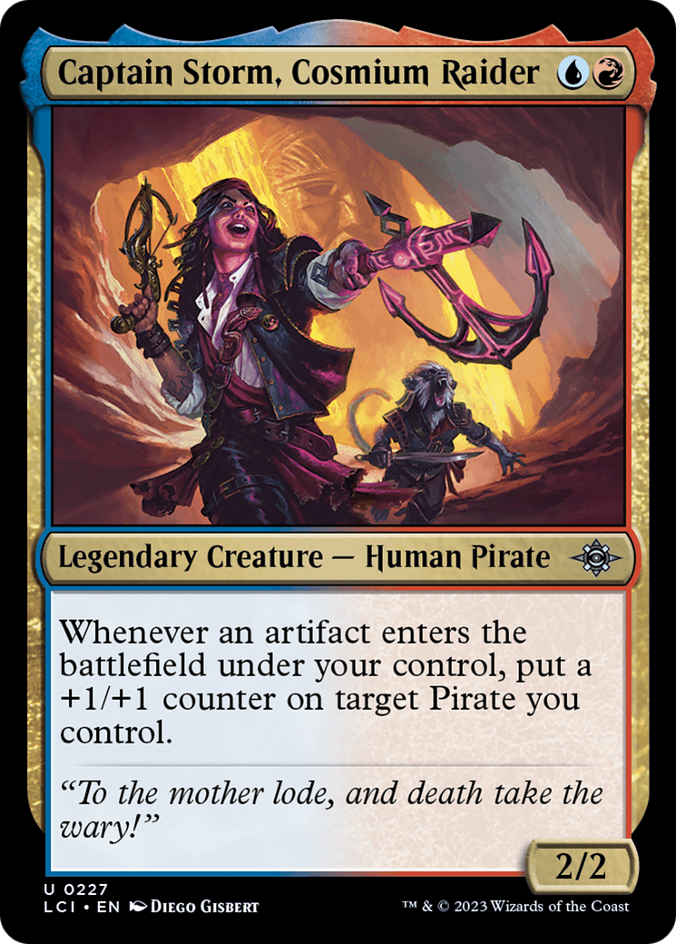 Captain Storm, Cosmium Raider [The Lost Caverns of Ixalan] | Fandemonia Ltd