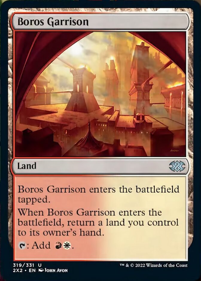 Boros Garrison [Double Masters 2022] | Fandemonia Ltd