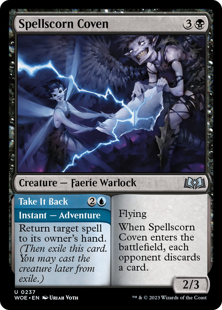 Spellscorn Coven // Take It Back [Wilds of Eldraine] | Fandemonia Ltd