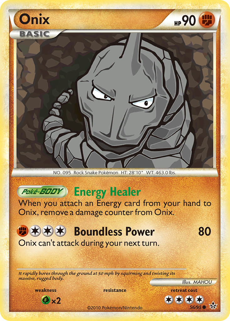 Onix (56/95) [HeartGold & SoulSilver: Unleashed] | Fandemonia Ltd
