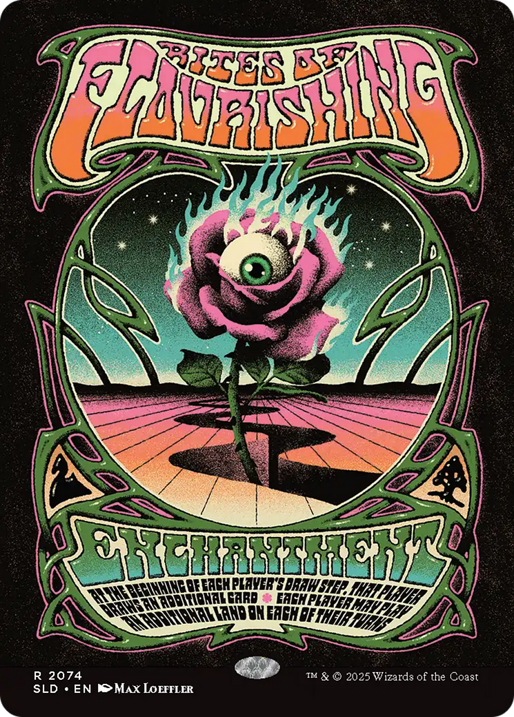 Rites of Flourishing (2074) (Rainbow Foil) [Secret Lair Drop Series] | Fandemonia Ltd