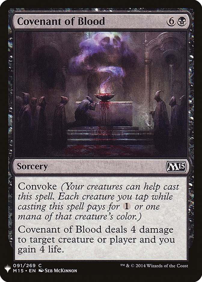Covenant of Blood [Mystery Booster] | Fandemonia Ltd