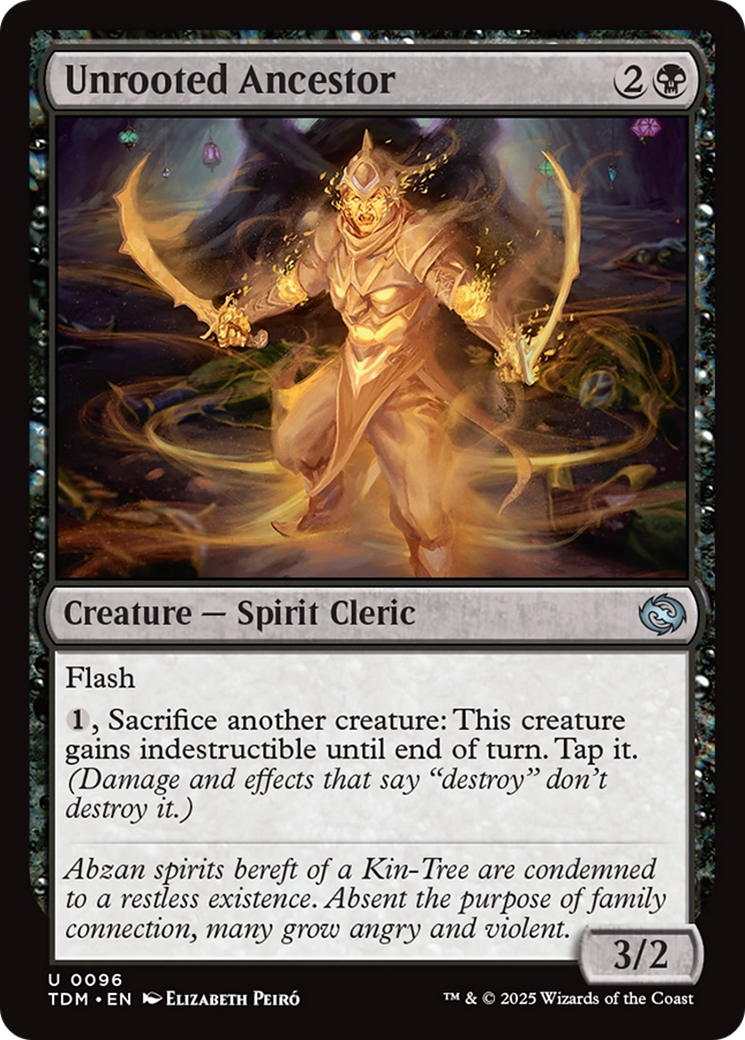 Unrooted Ancestor [Tarkir: Dragonstorm] | Fandemonia Ltd