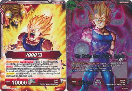 Vegeta // Vile Strike Dark Prince Vegeta (P-025) [Promotion Cards] | Fandemonia Ltd