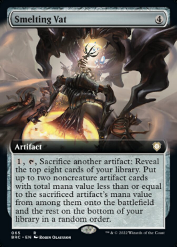 Smelting Vat (Extended Art) [The Brothers' War Commander] | Fandemonia Ltd