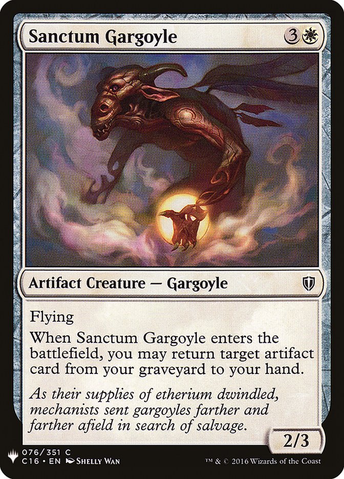 Sanctum Gargoyle [Mystery Booster] | Fandemonia Ltd