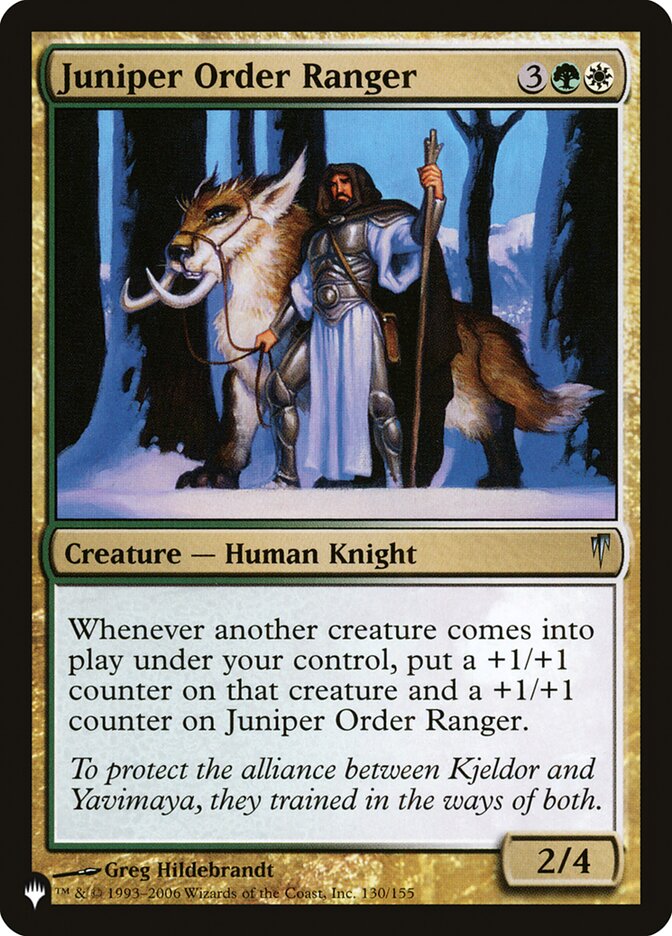Juniper Order Ranger [The List] | Fandemonia Ltd