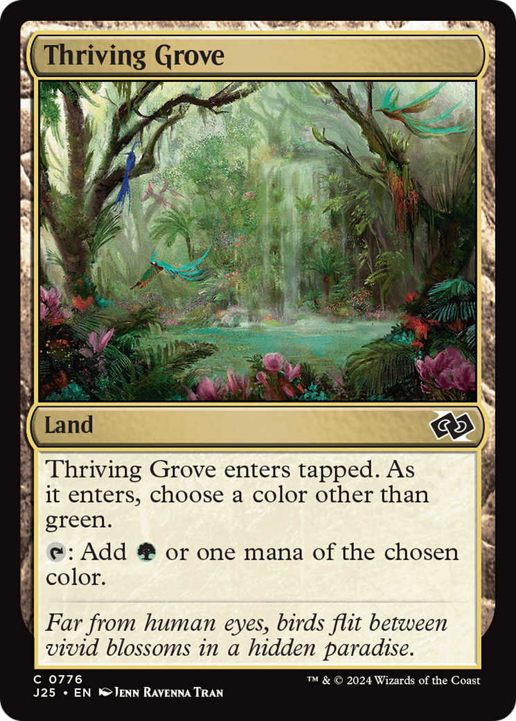 Thriving Grove [Foundations Jumpstart] | Fandemonia Ltd