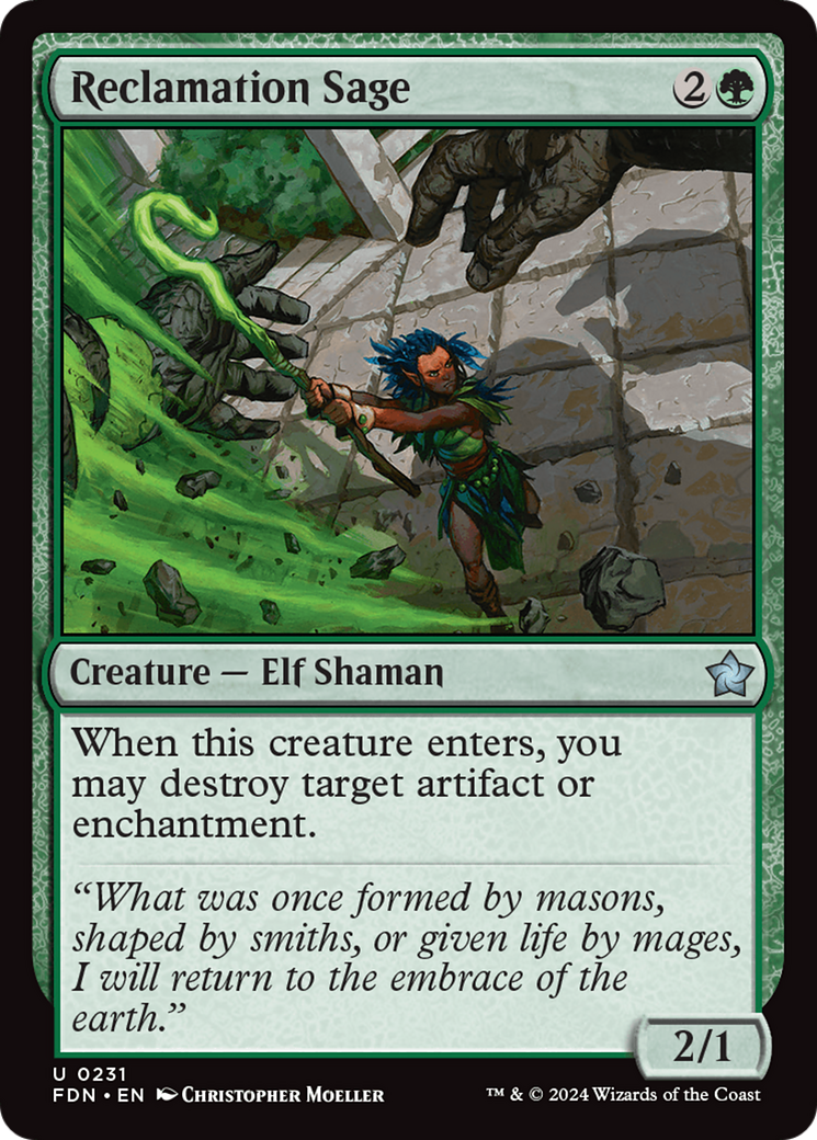 Reclamation Sage [Foundations] | Fandemonia Ltd