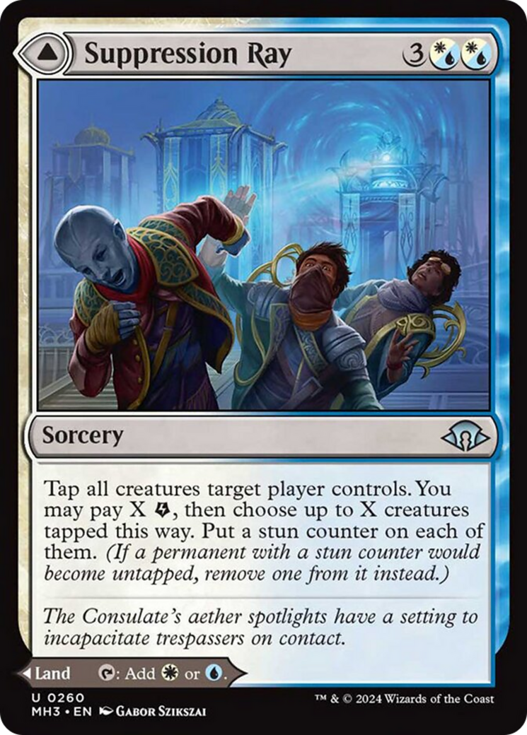 Suppression Ray // Orderly Plaza [Modern Horizons 3] | Fandemonia Ltd