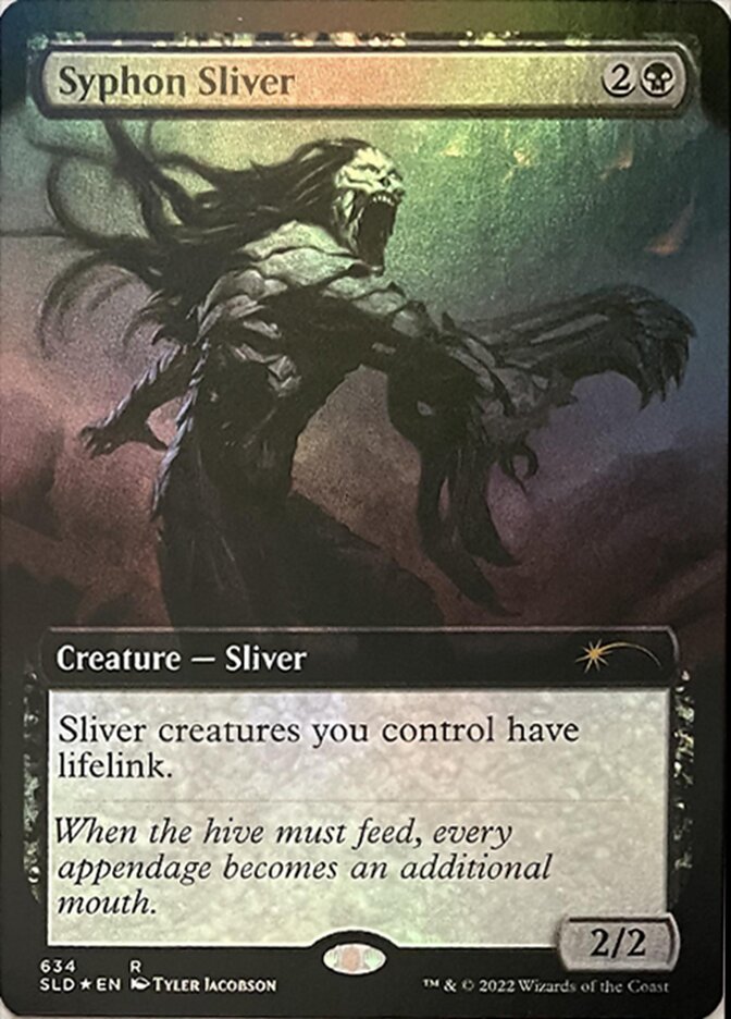Syphon Sliver (Extended Art) [Secret Lair Drop Promos] | Fandemonia Ltd