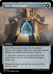 Eye of Ojer Taq // Apex Observatory (Extended Art) [The Lost Caverns of Ixalan Commander] | Fandemonia Ltd