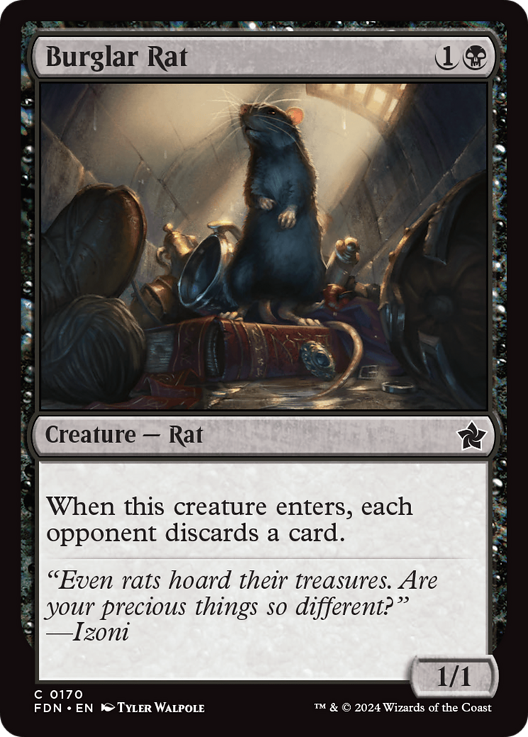 Burglar Rat [Foundations] | Fandemonia Ltd