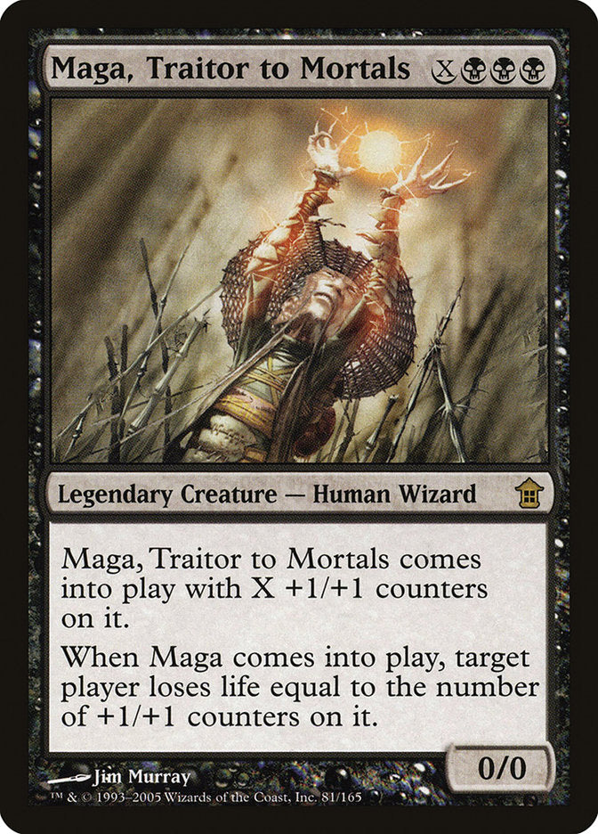 Maga, Traitor to Mortals [Saviors of Kamigawa] | Fandemonia Ltd