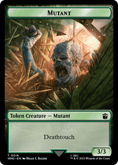 Soldier // Mutant Double-Sided Token [Doctor Who Tokens] | Fandemonia Ltd