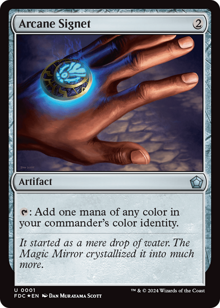 Arcane Signet [Foundations] | Fandemonia Ltd