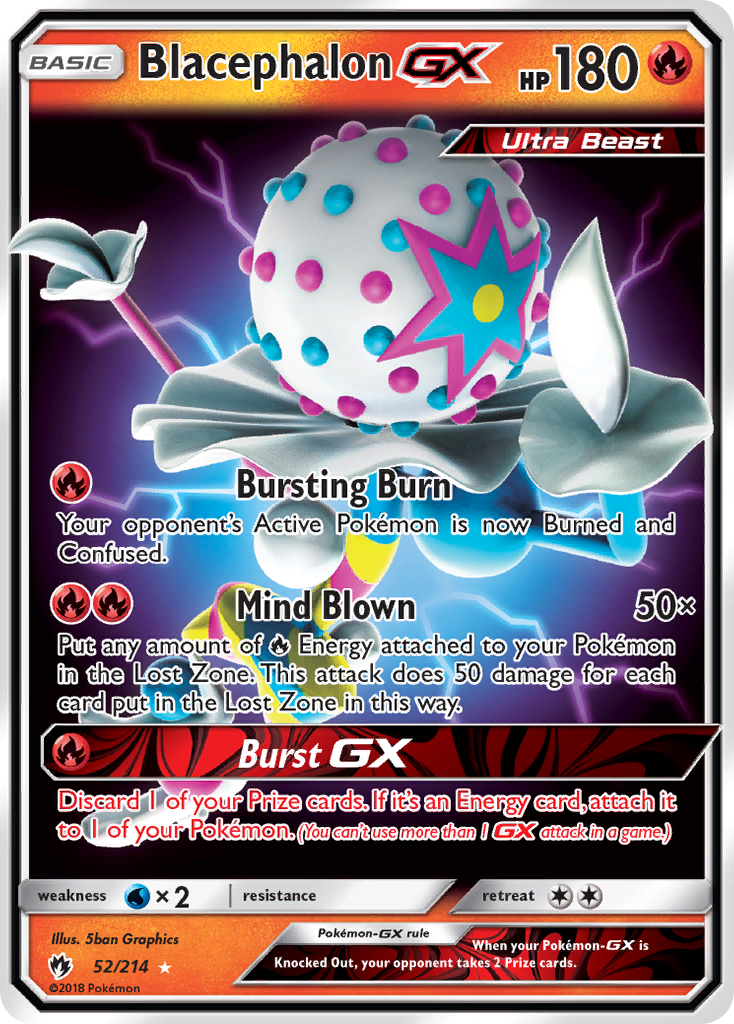 Blacephalon GX (52/214) [Sun & Moon: Lost Thunder] | Fandemonia Ltd