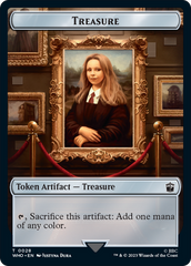 Warrior // Treasure (0028) Double-Sided Token [Doctor Who Tokens] | Fandemonia Ltd