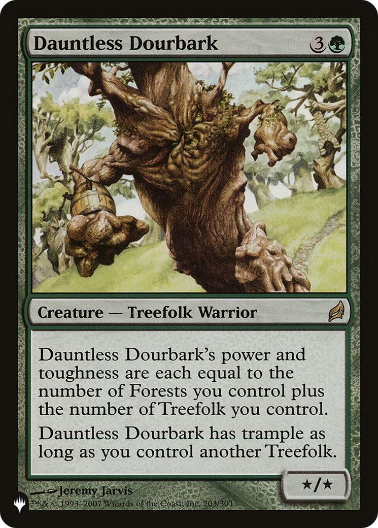 Dauntless Dourbark [The List] | Fandemonia Ltd