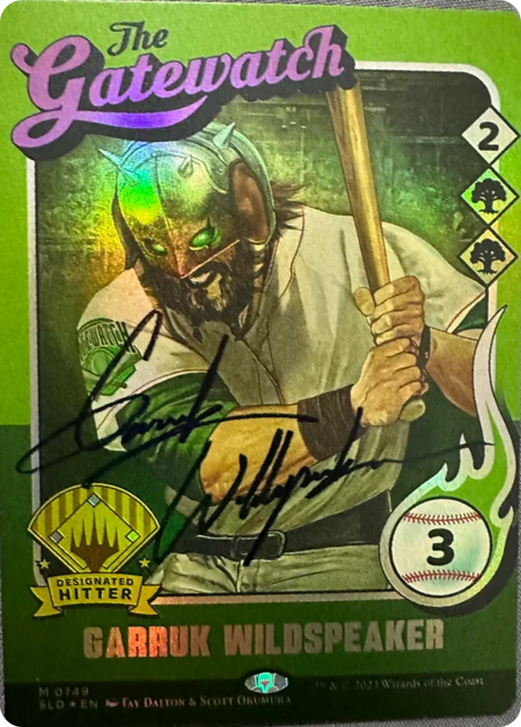 Garruk Wildspeaker (749) (Autographed) [Secret Lair Drop Series] | Fandemonia Ltd